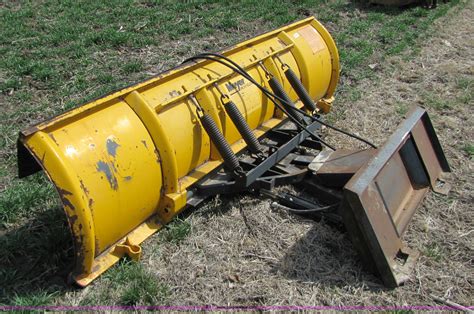 skid steer snow plow forsale|skid steer snow plow mount.